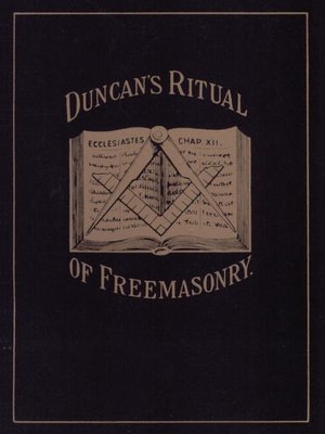 cover image of Duncan's Masonic Ritual and Monitor